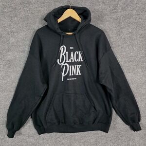 BLACKPINK‎ Born Pink World Tour Hoodie XL Black K Pop Oversized 2023 Merch Swag
